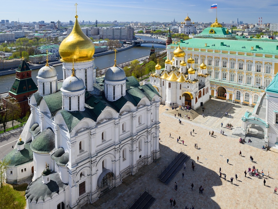 Соборная площадь в Кремле